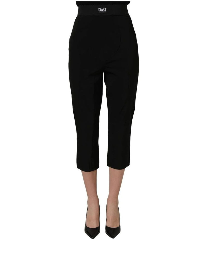 Dolce & Gabbana Short Trouser in black, Viscose — view 2