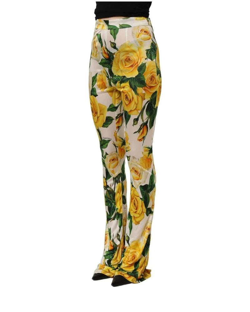 Dolce & Gabbana Trouser in multicolor, Viscose — view 4