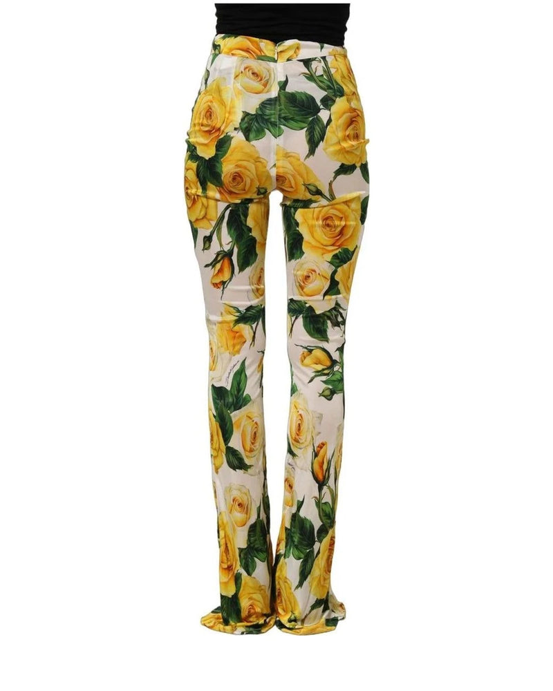 Dolce & Gabbana Trouser in multicolor, Viscose — view 5