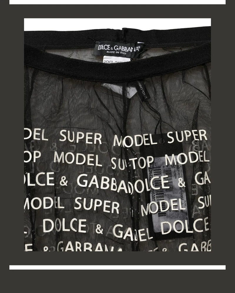 Dolce & Gabbana Tight in black, Nylon — view 5
