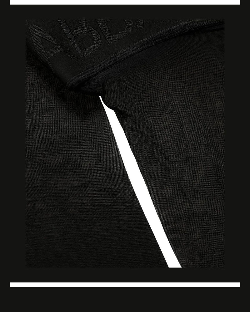 Dolce & Gabbana Crew Sock in black, Nylon