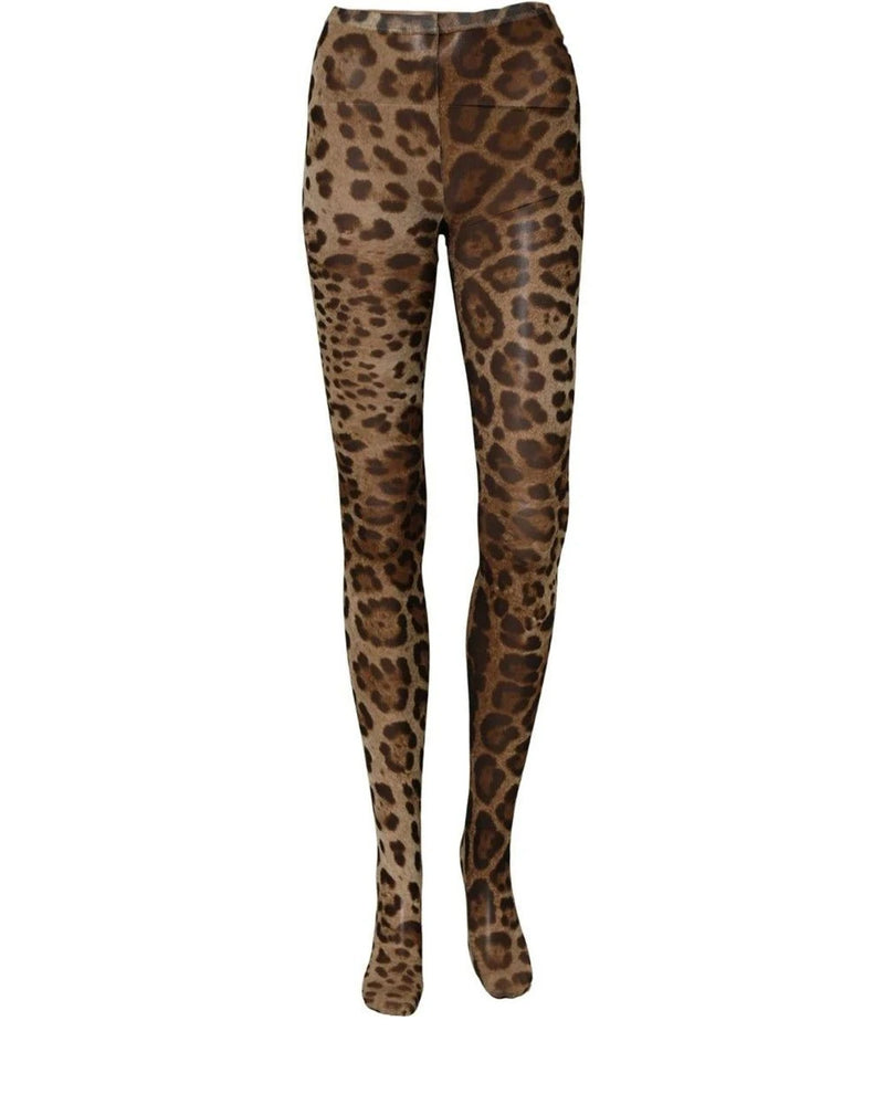 Dolce & Gabbana Pantyhose in brown, Nylon — view 3
