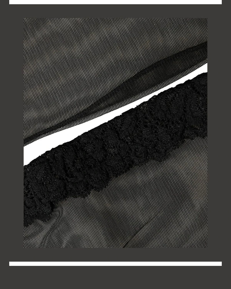 Dolce & Gabbana Dance Sock in black, Elastane