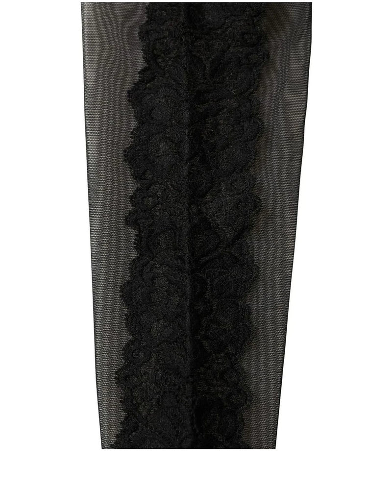 Dolce & Gabbana Dance Sock in black, Elastane — view 5