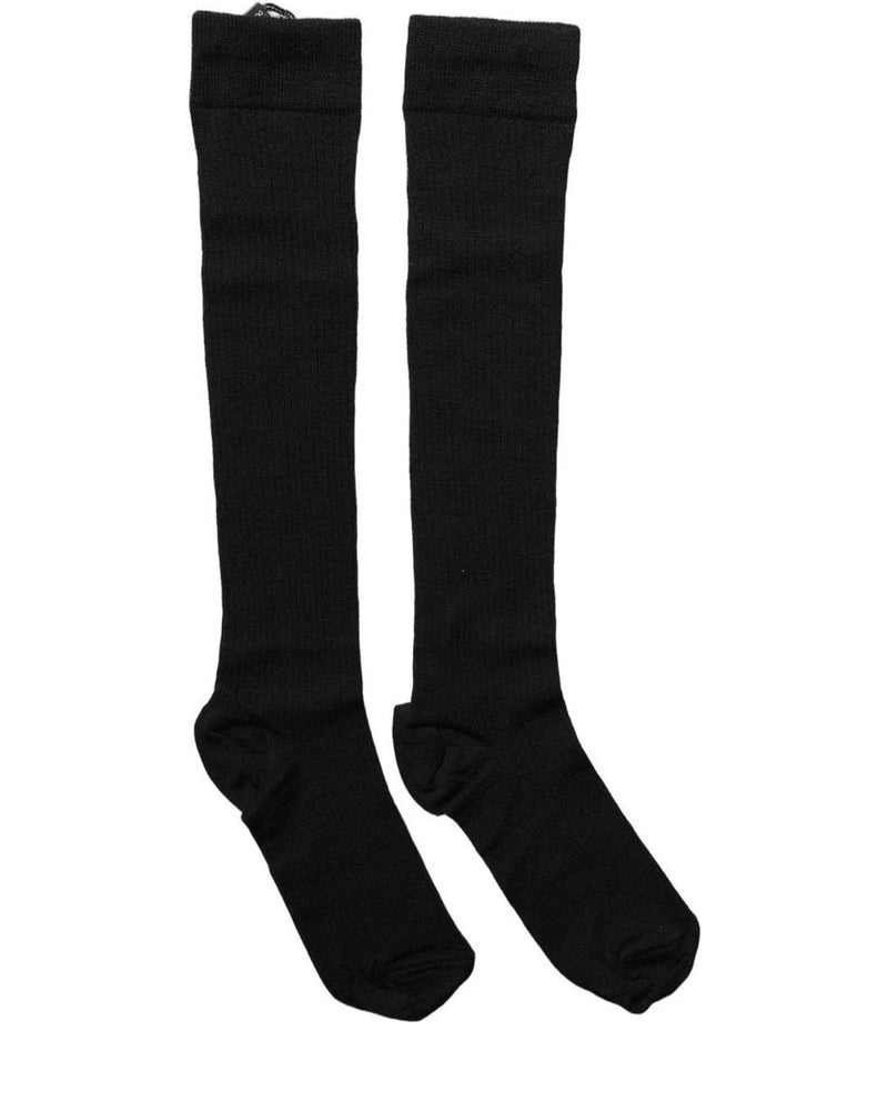 Dolce & Gabbana Knee Sock in black, Nylon — view 3