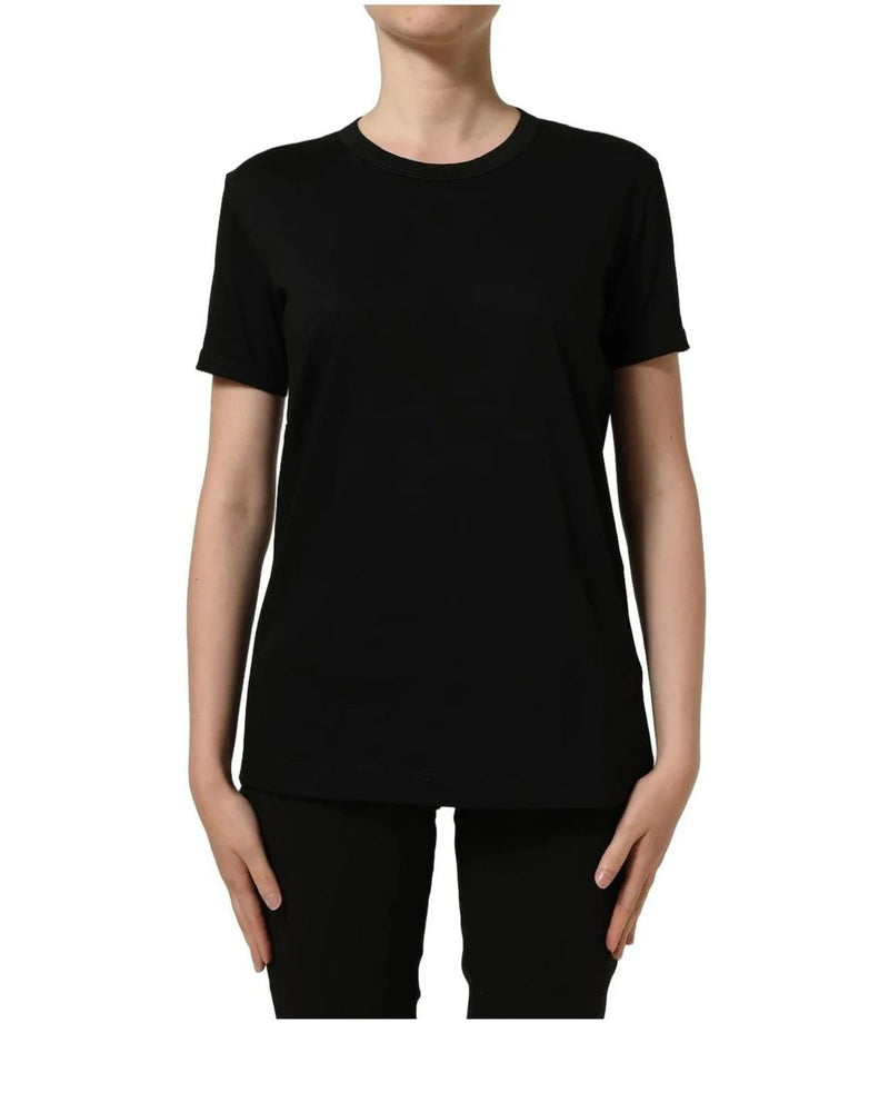 Dolce & Gabbana T-Shirt in black, Cotton — view 3
