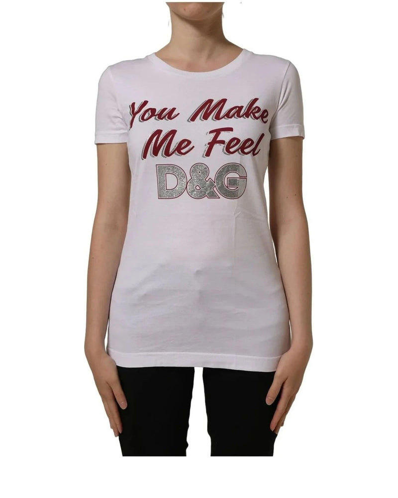 Dolce & Gabbana T-Shirt in white, Cotton — view 2