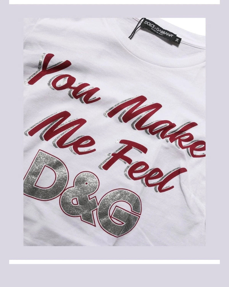 Dolce & Gabbana T-Shirt in white, Cotton — view 8