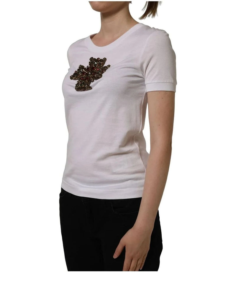 Dolce & Gabbana T-Shirt in white, Cotton — view 4