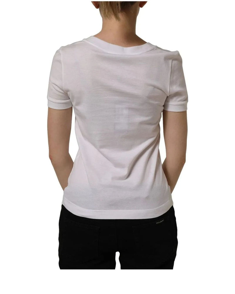 Dolce & Gabbana T-Shirt in white, Cotton — view 5