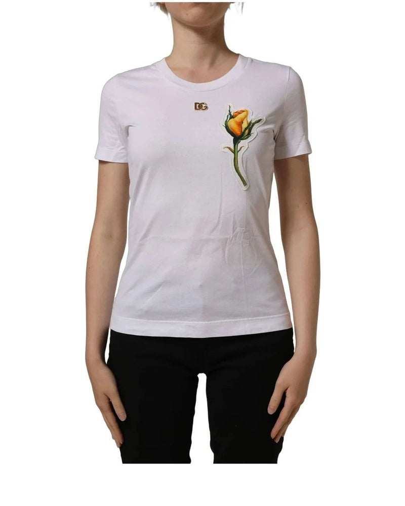 Dolce & Gabbana T-Shirt in white, Cotton — view 3