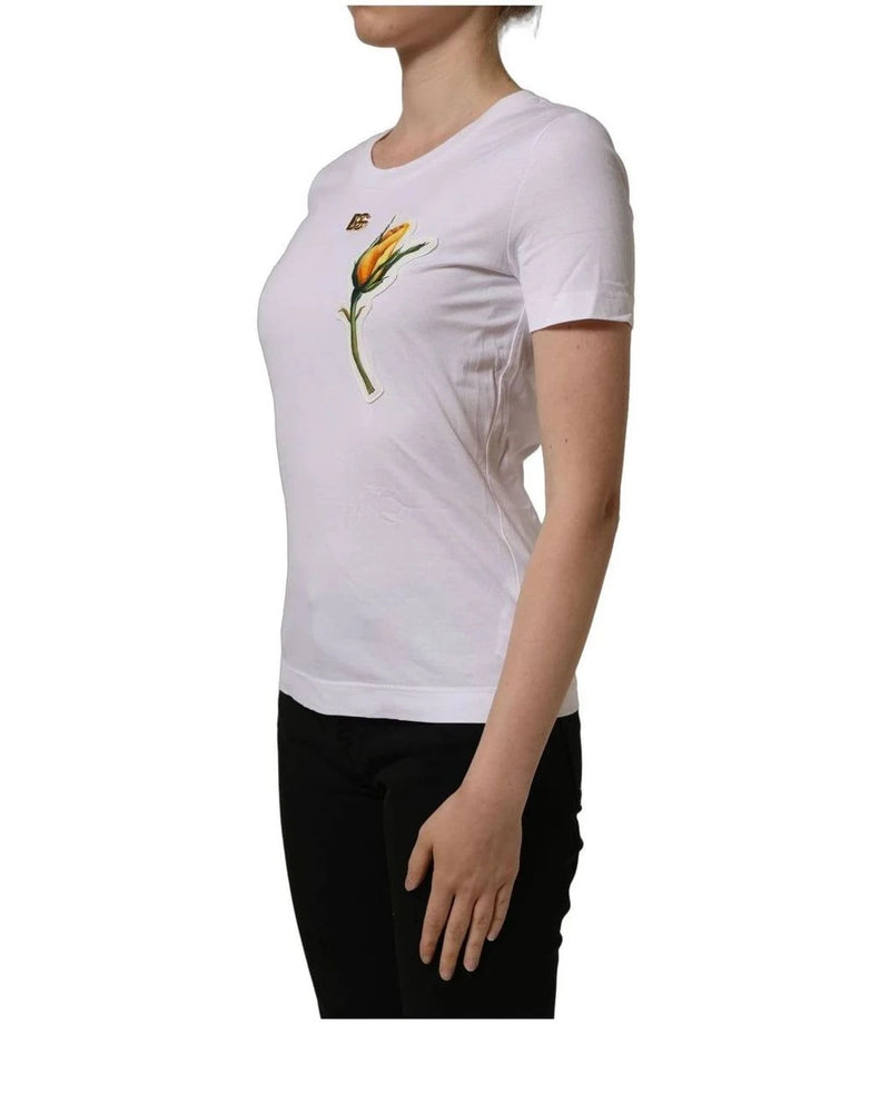 Dolce & Gabbana T-Shirt in white, Cotton — view 4