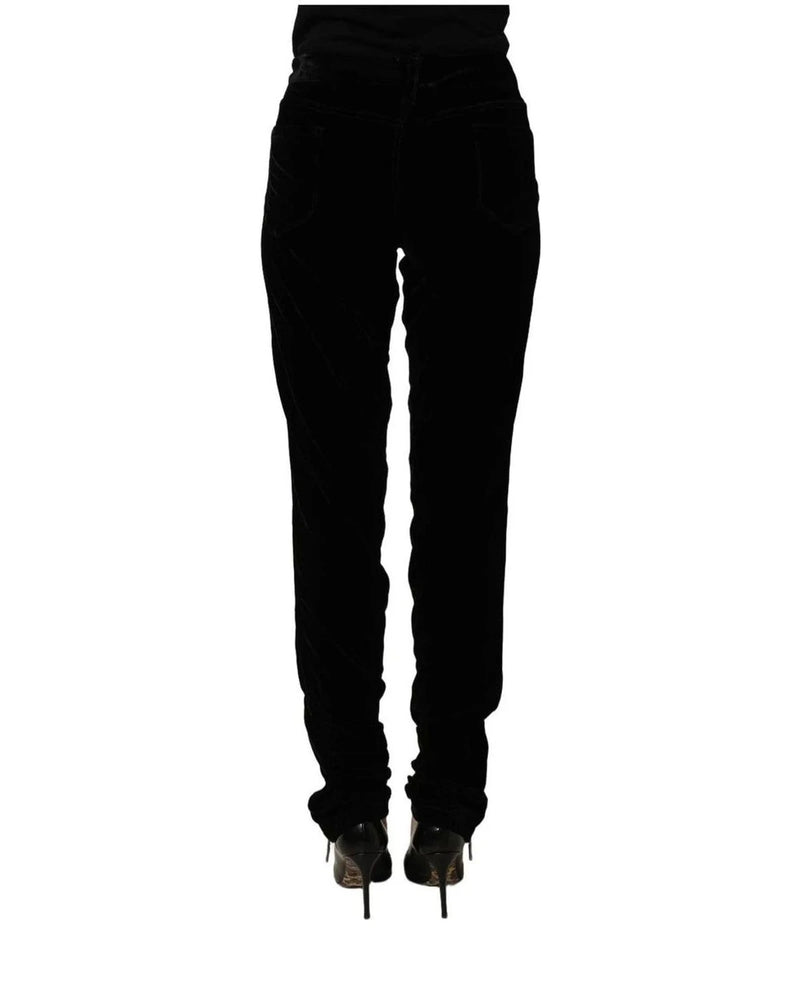 Ermanno Scervino Trouser in black, Viscose — view 5