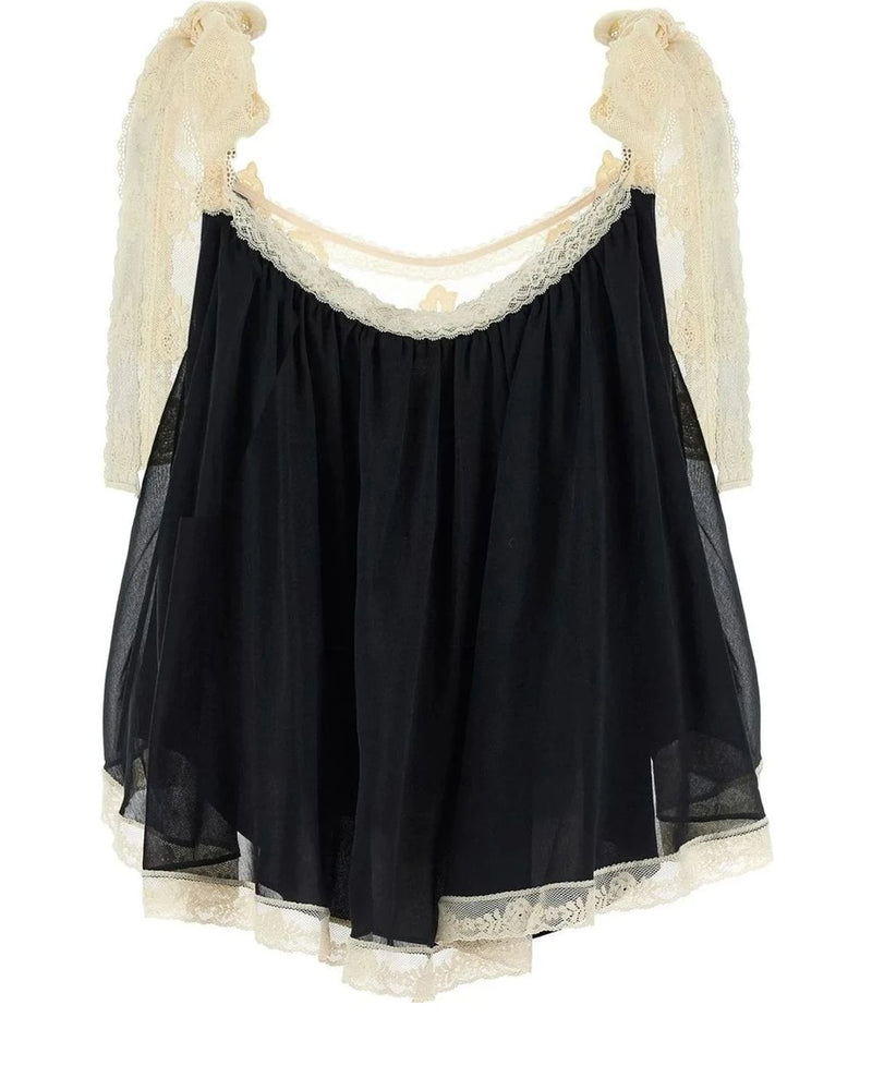 Zimmermann Blouse in black, Cotton — view 2