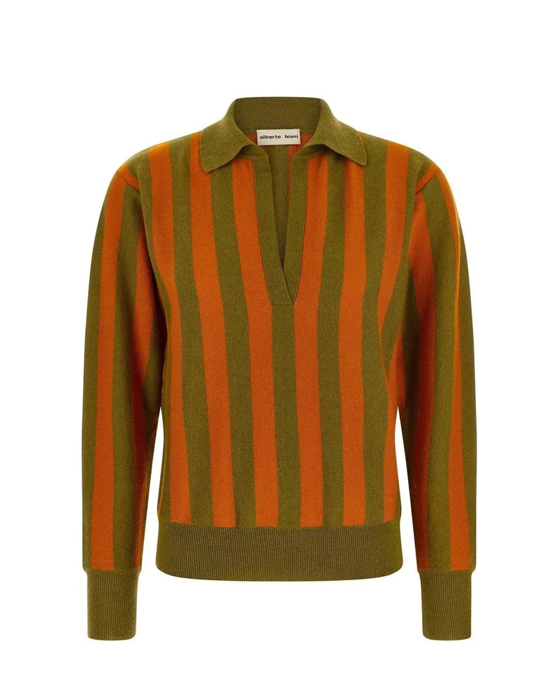 Alberto Biani Polo in multicolor, Cashmere