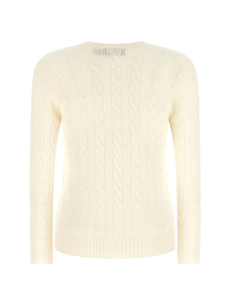 Polo Ralph Lauren Sweater in white, Wool — view 2