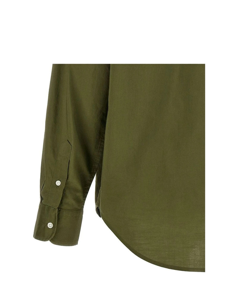 Polo Ralph Lauren Dress Shirt in green, Cotton — view 4