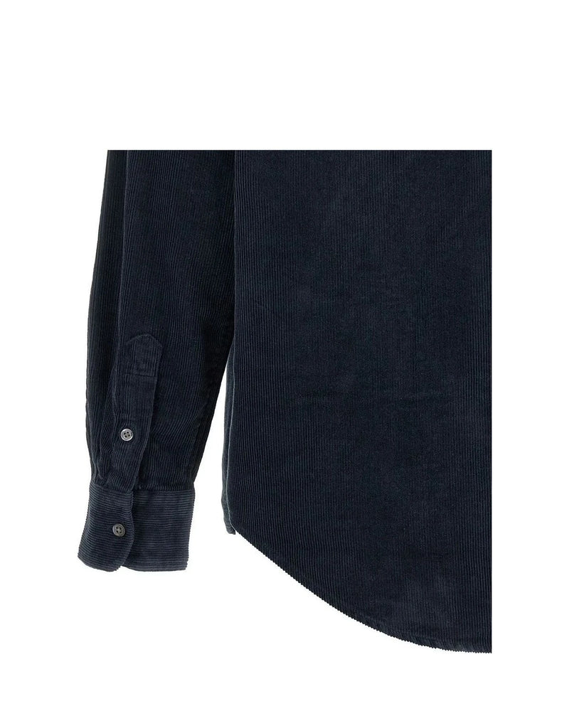 Polo Ralph Lauren Dress Shirt in blue, Cotton — view 4