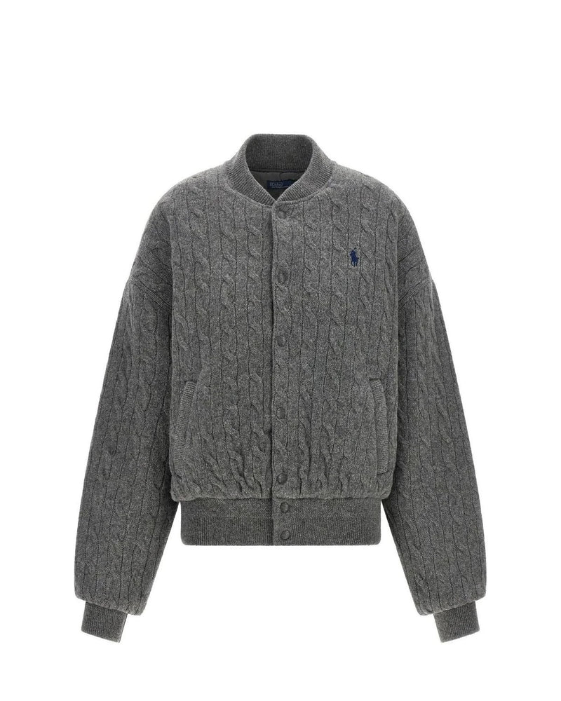 Polo Ralph Lauren Bomber Jacket in gray, Wool