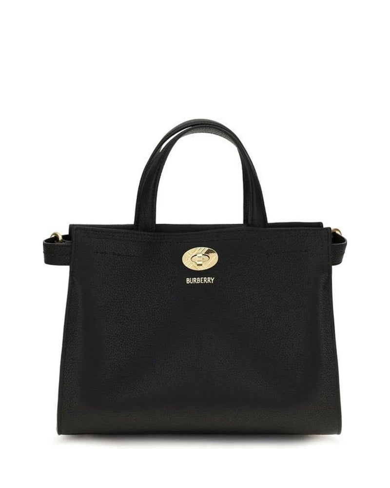 Burberry Satchel Bag in black, Cotton