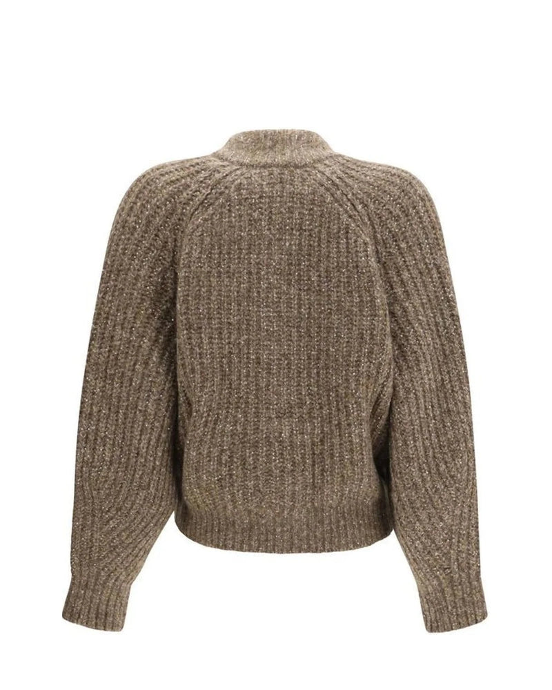 Brunello Cucinelli Cardigan in brown, Kashmir — view 2