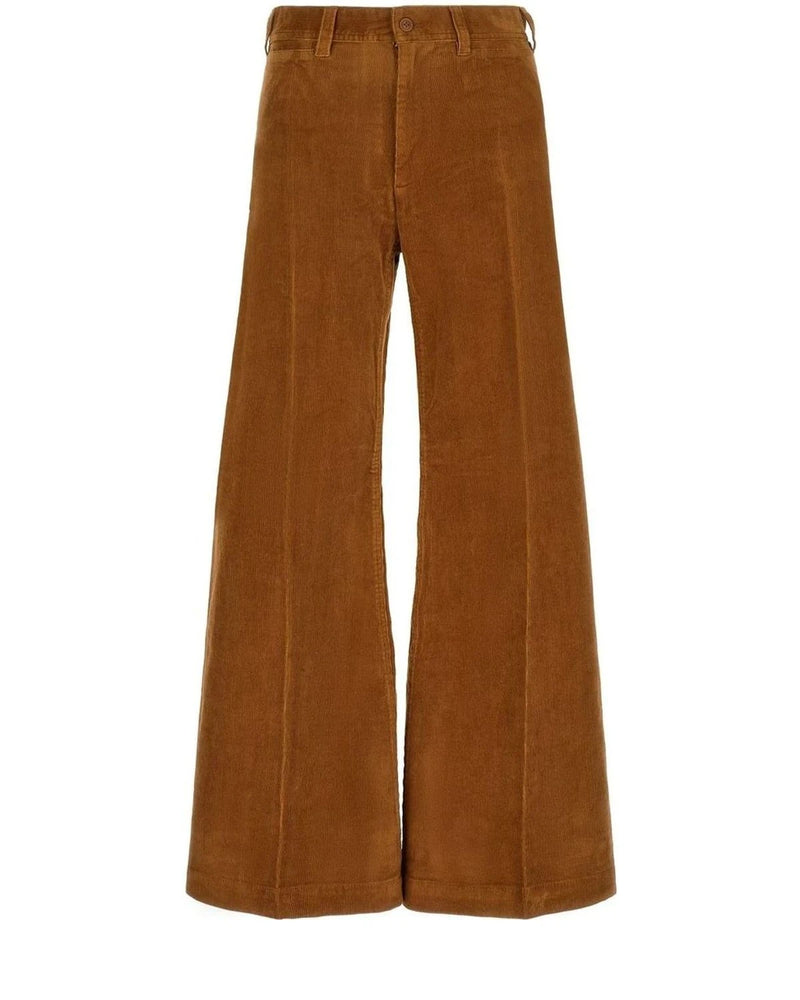 Polo Ralph Lauren Palazzo Pant in brown, Cotton