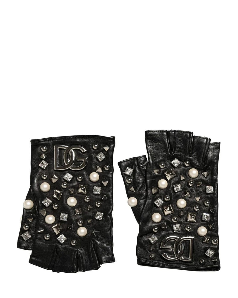 Dolce & Gabbana Gloves & Mitten in black — view 2