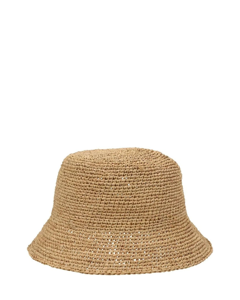 Ibeliv Bucket Hat in beige, Raffia — view 3