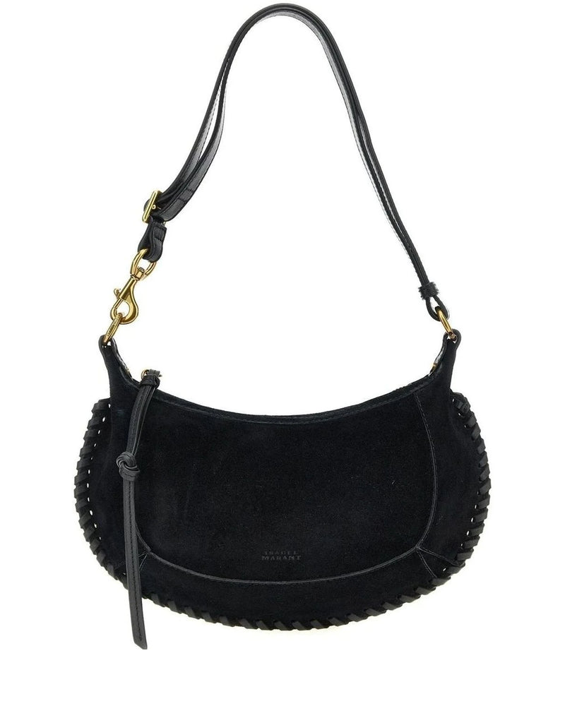 Isabel Marant Shoulder Bag in black, Calfskin Leather