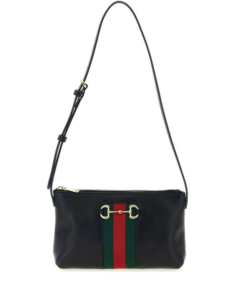 Gucci Cross Body Bag in black, Calfskin Leather