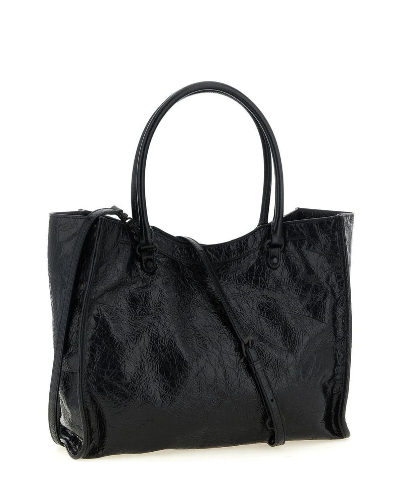 Balenciaga Tote Bag in black, Lamb Leather — view 2