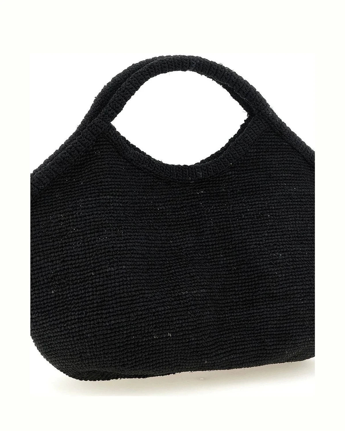 Ibeliv Tote Bag in black, Raffia — view 3