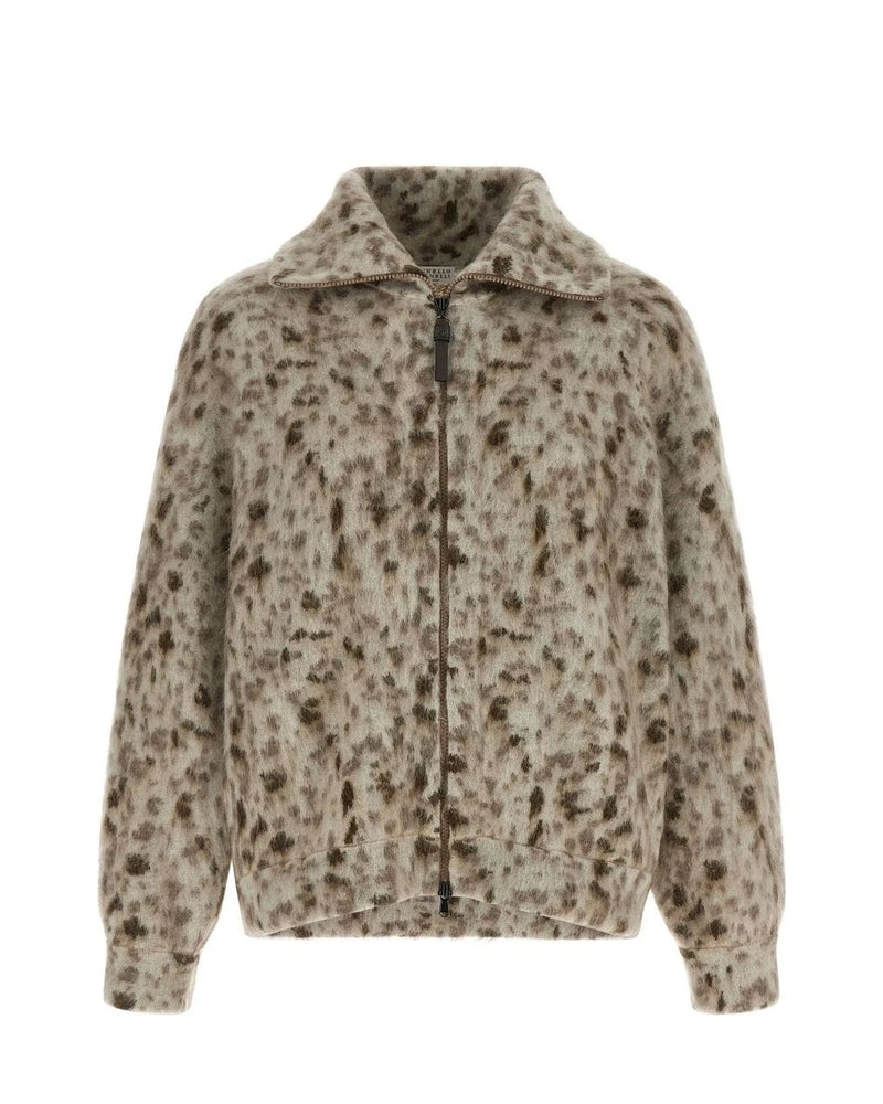 Brunello Cucinelli Sweater in multicolor, Mohair Wool