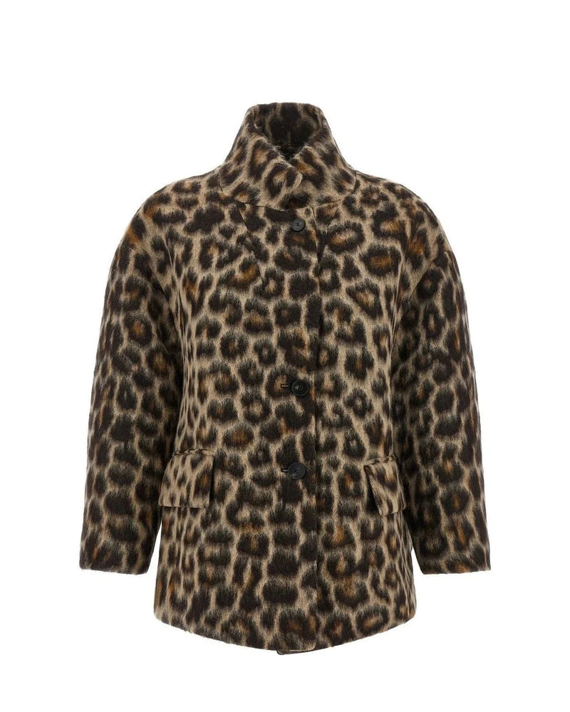 Alberto Biani Overcoat in beige, Wool
