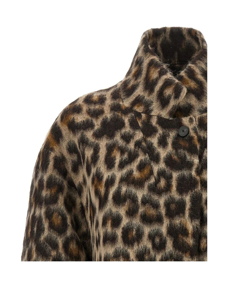 Alberto Biani Overcoat in beige, Wool — view 3