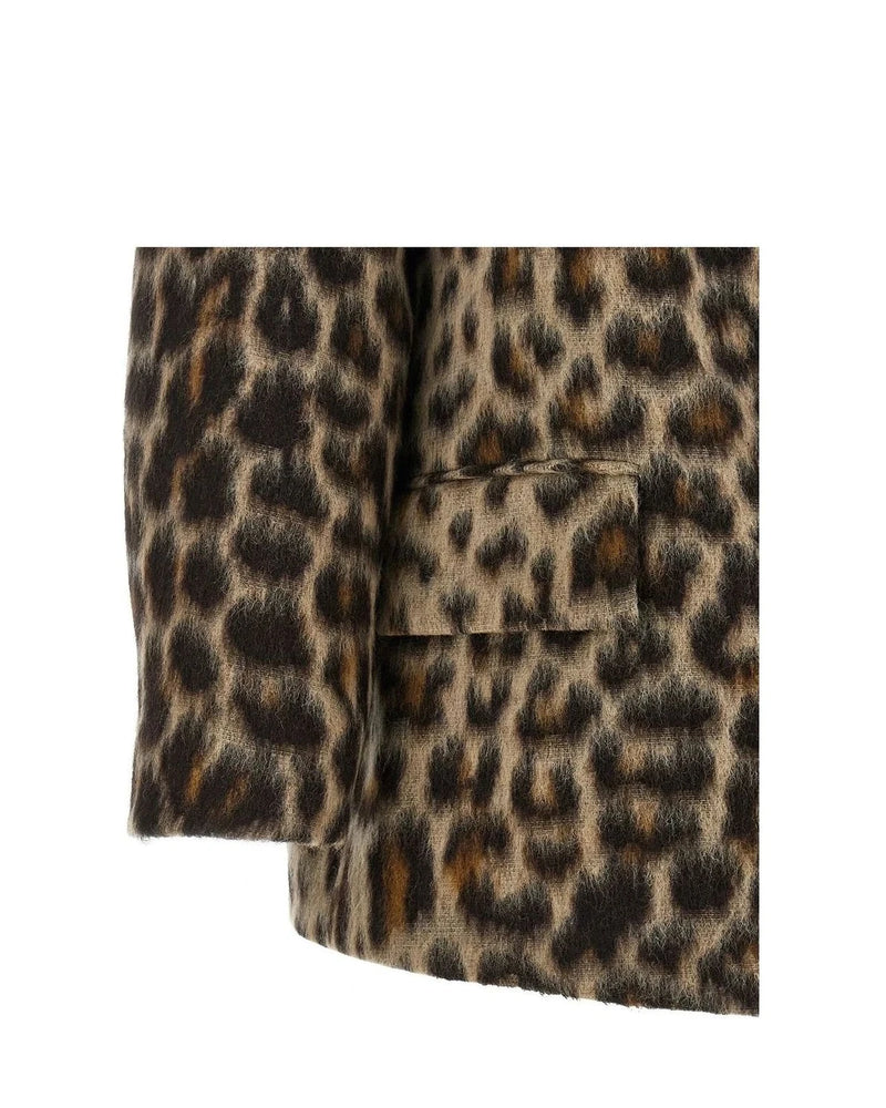 Alberto Biani Overcoat in beige, Wool — view 4