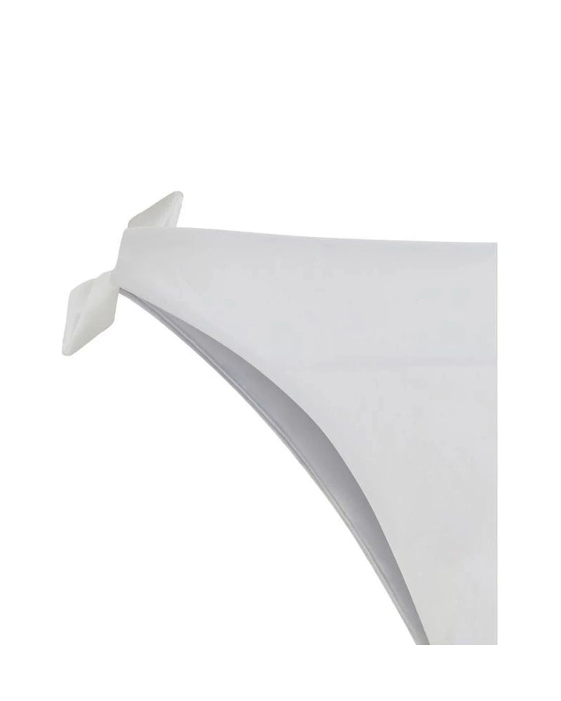 Brunello Cucinelli Classic Bikini in white, Polyamide — view 3