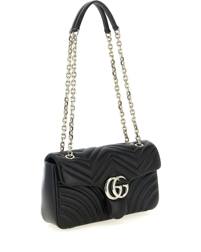 Gucci Cross Body Bag in black, Lamb Leather — view 3