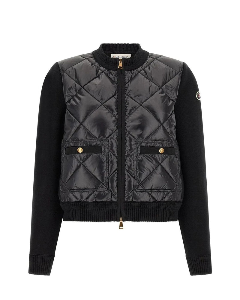 Moncler Cardigan in black, Polyamide