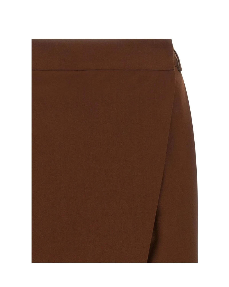 Alberto Biani Trouser in brown, Wool — view 3