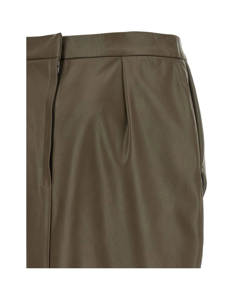 Stella McCartney Skirt in brown, Polyester — view 4