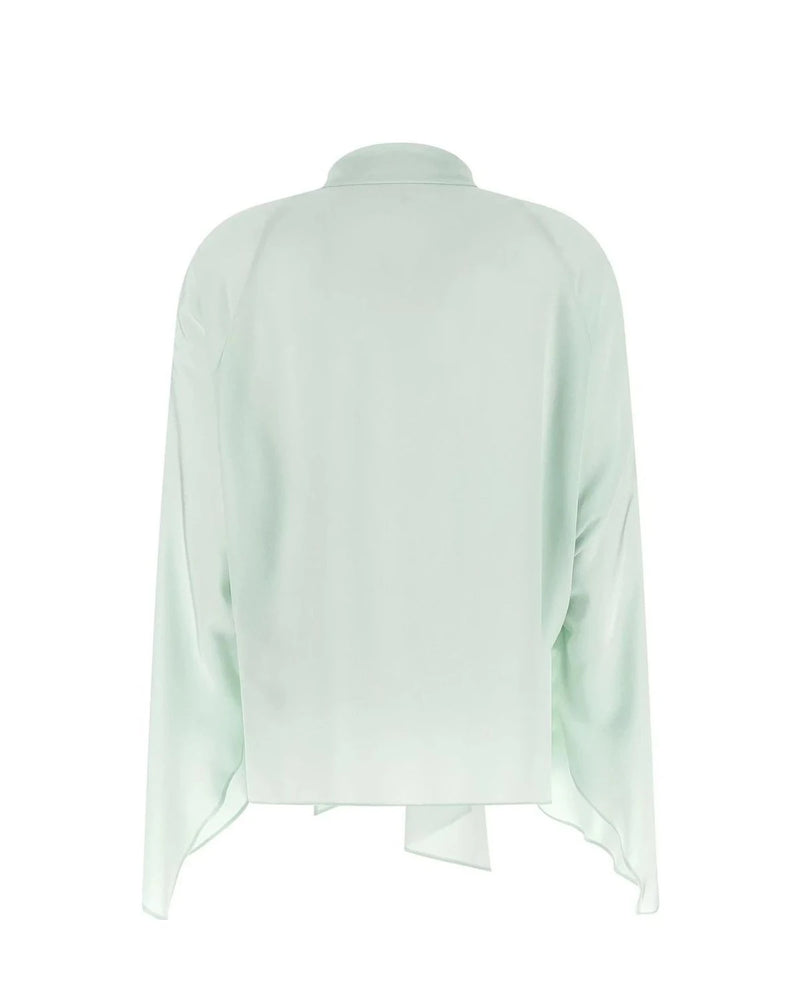Stella McCartney Blouse in green, Silk — view 2