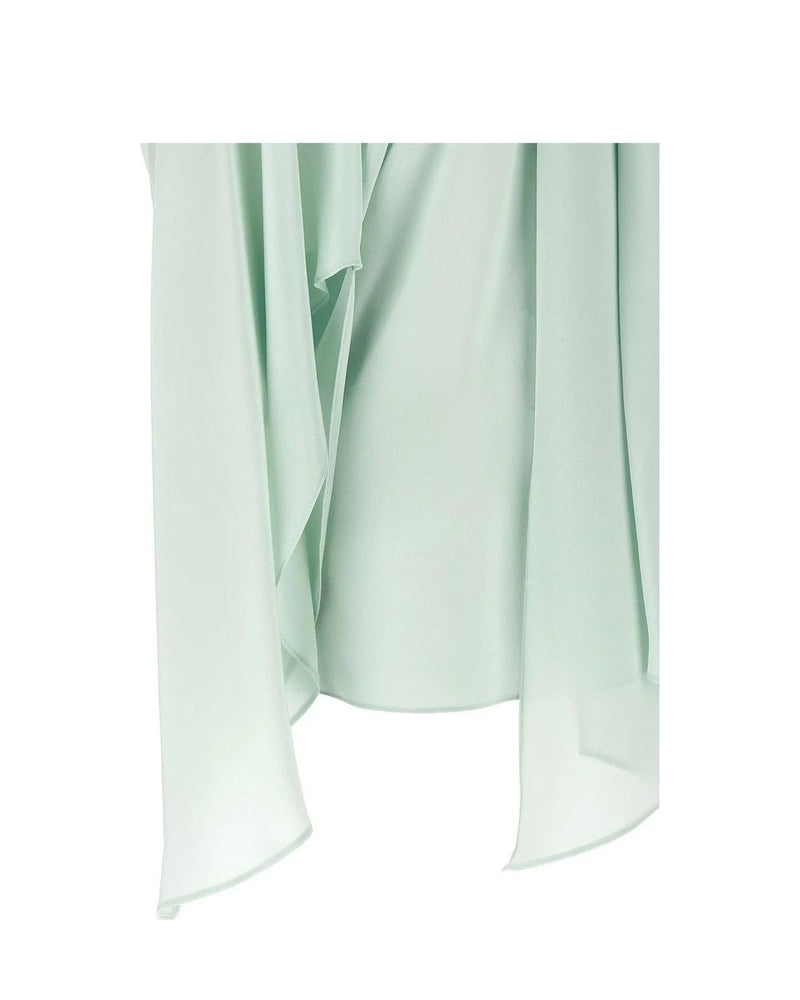 Stella McCartney Blouse in green, Silk — view 4
