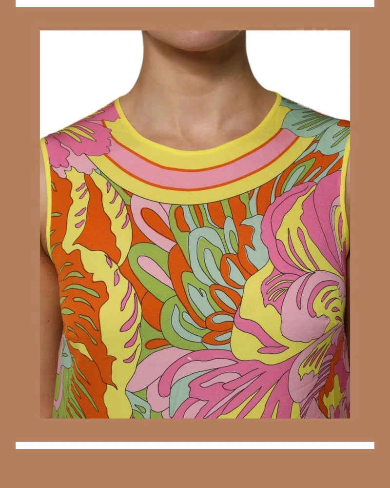 Dolce & Gabbana Tunic in multicolor, Silk — view 5