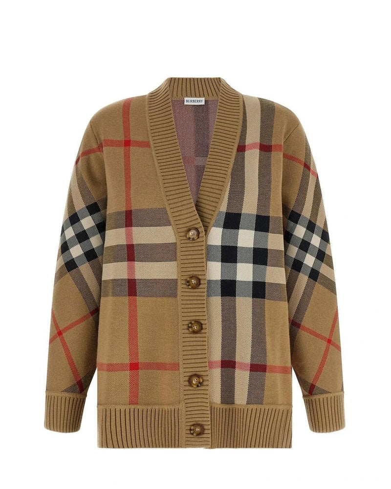 Burberry Cardigan in beige, Polyester