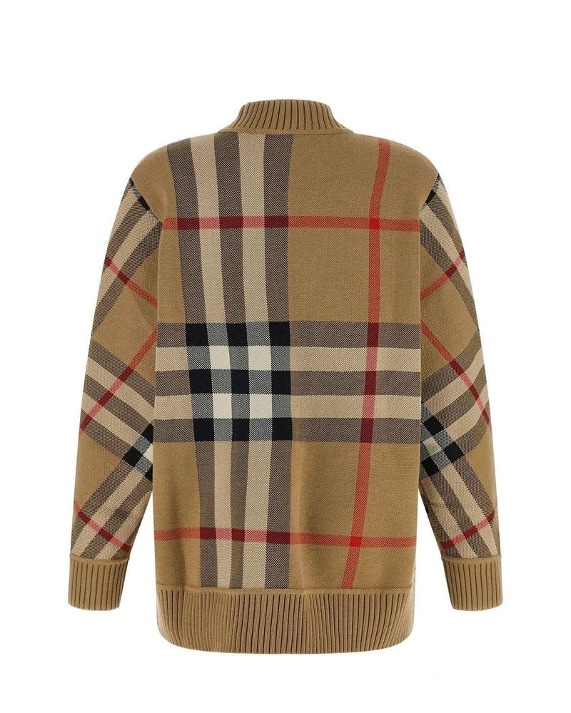 Burberry Cardigan in beige, Polyester — view 2