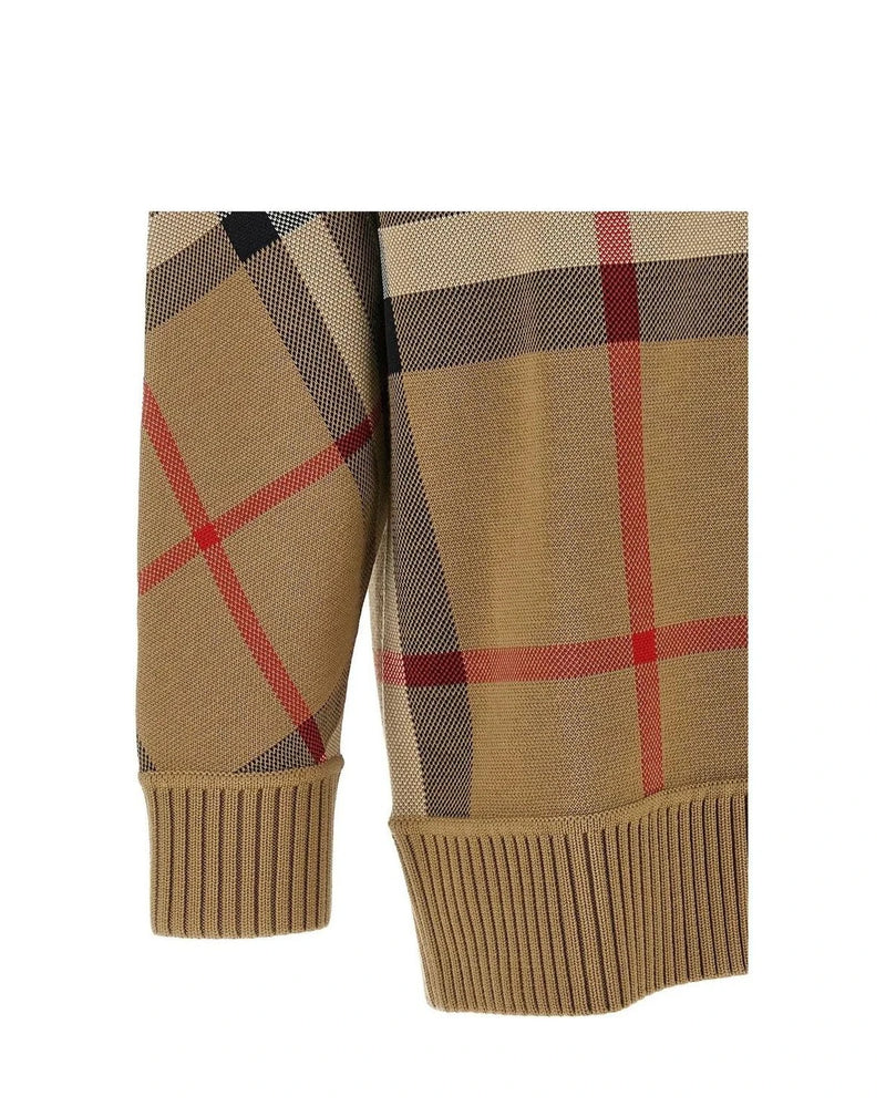 Burberry Cardigan in beige, Polyester — view 4