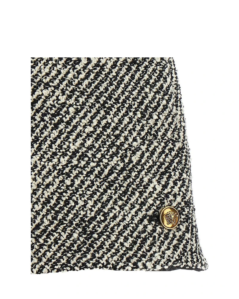 Versace Multicolor Wool Bermudas