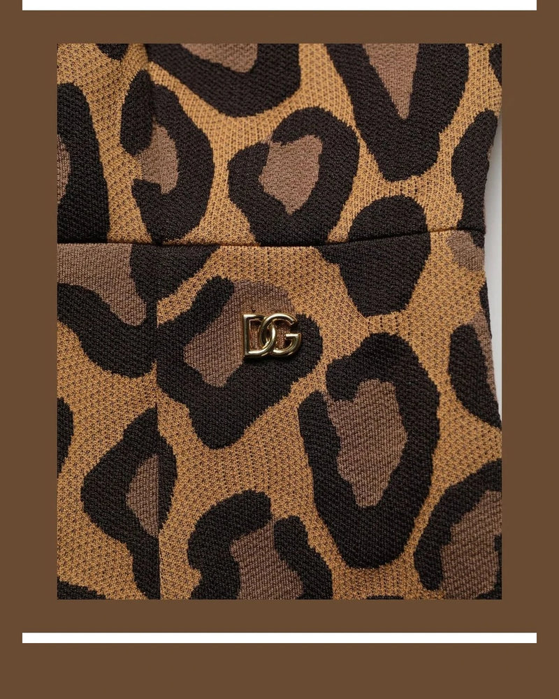 Dolce & Gabbana Dresse in brown, Polyester — view 2
