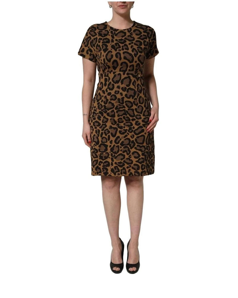 Dolce & Gabbana Dresse in brown, Polyester — view 3